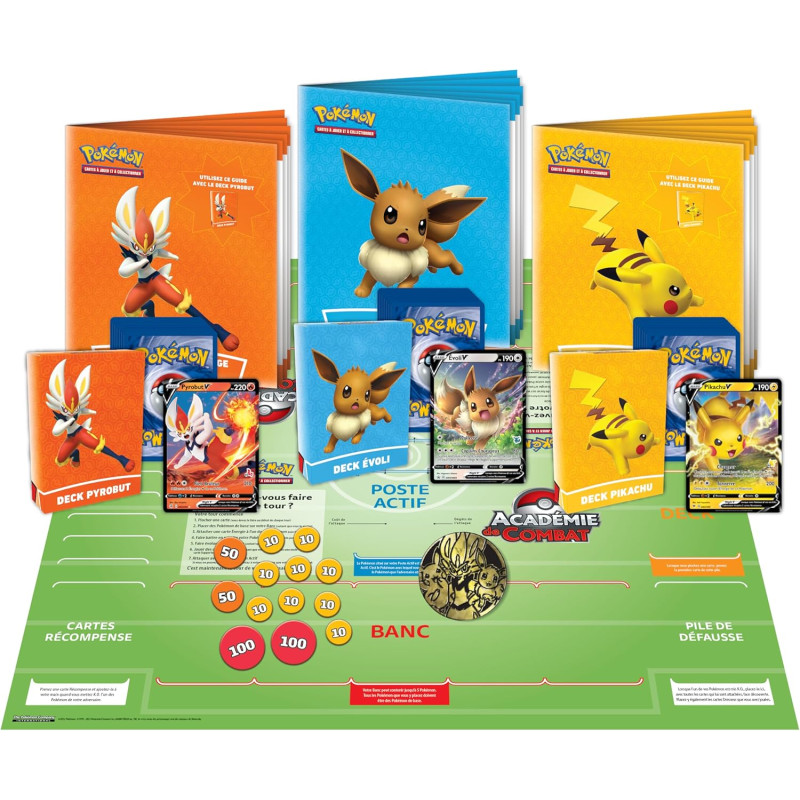 Pokémon coffret Académie de Combat V2 - ASMODEE