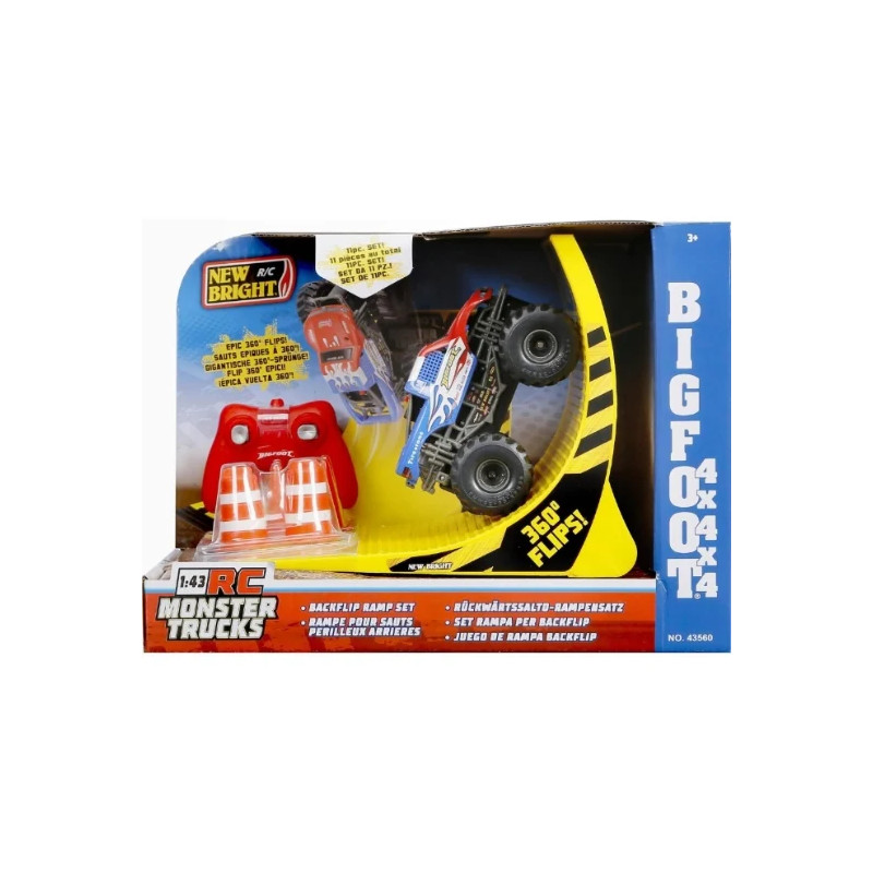 Véhicule radiocommandé Bigfoot 4x4 1/43 - NEW BRIGHT