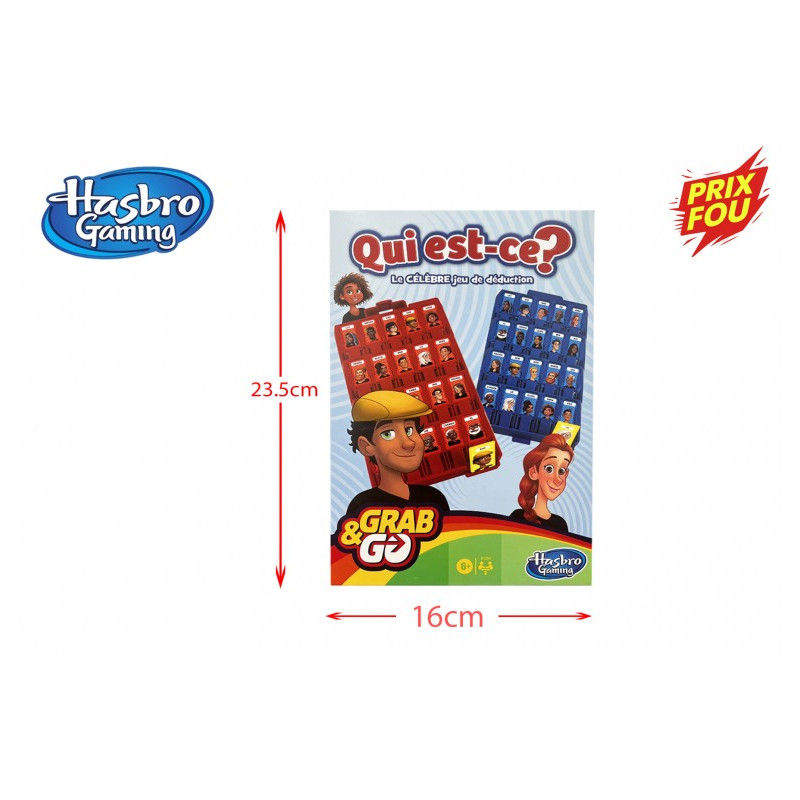 Qui est-ce ? - Version voyage Grab & Go - HASBRO