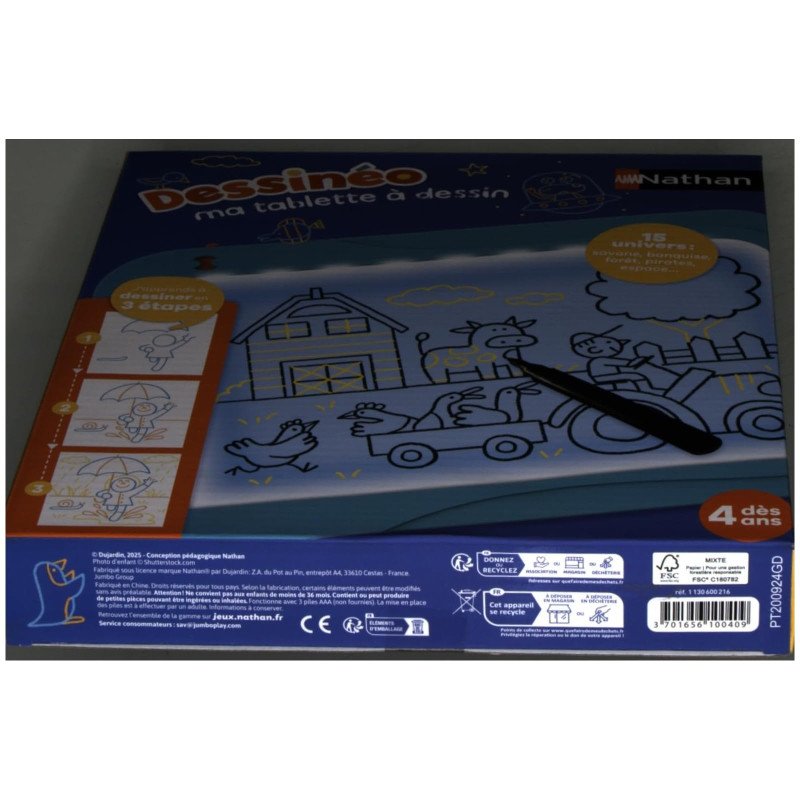 Dessineo ma tablette à dessin - NATHAN