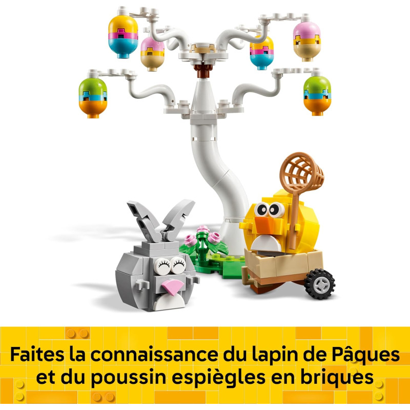 Lapin de Pâques et la chasse aux œufs 40808 - LEGO® Iconic - LEGO®