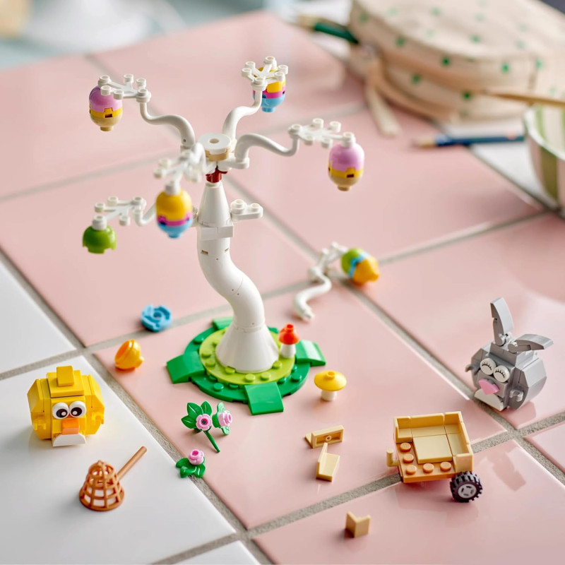Lapin de Pâques et la chasse aux œufs 40808 - LEGO® Iconic - LEGO®