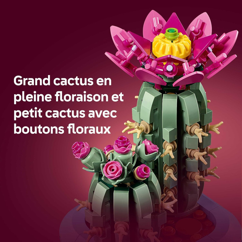 Cactus fleuri 11509 - LEGO® Botanicals - LEGO®