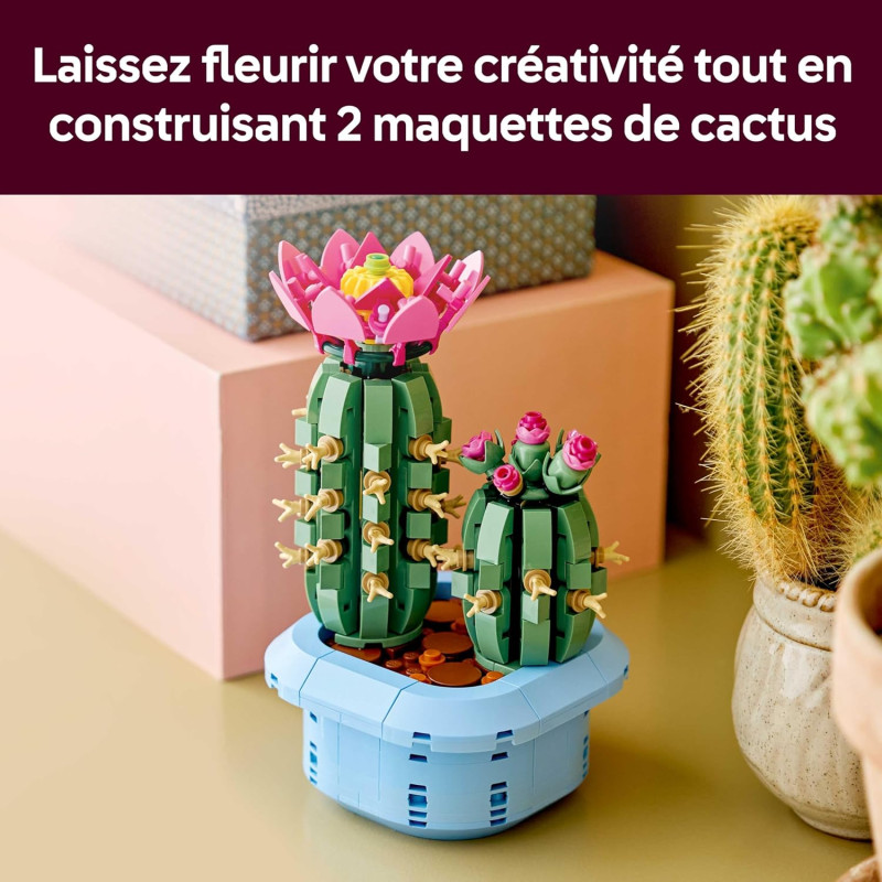 Cactus fleuri 11509 - LEGO® Botanicals - LEGO®