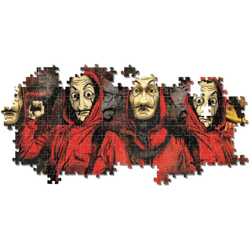 Puzzle La Casa de Papel Panorama 1000 pièces - CLEMENTONI
