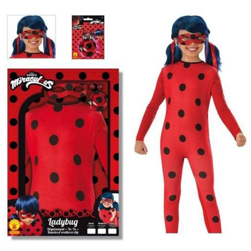 Déguisement Miraculous Ladybug 7/8 ans - RUBIES