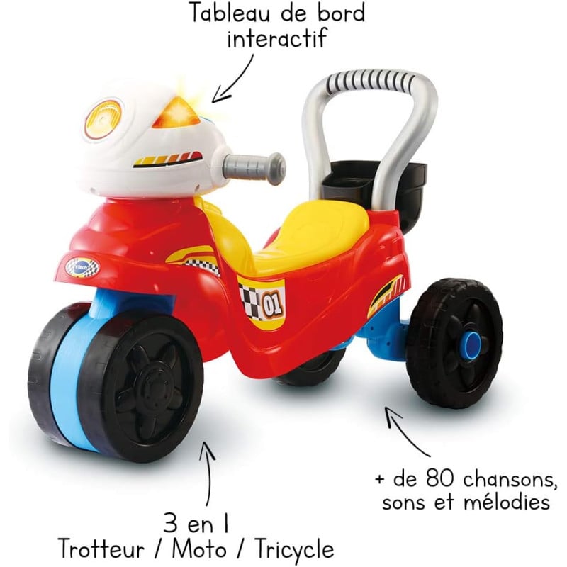 Porteur Trotti moto 3 en 1 - VTECH