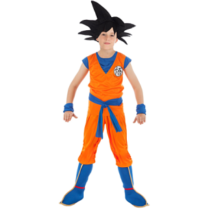 Déguisement Goku Saiyan 140cm - SIDJ