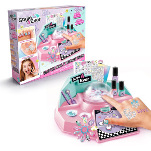 Glittzy bar à ongles et tatoo - CANAL TOYS