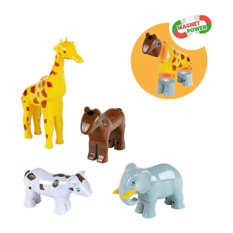 4 grands animaux magnétiques - KLEIN