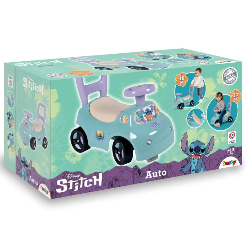 Stitch porteur auto - SMOBY
