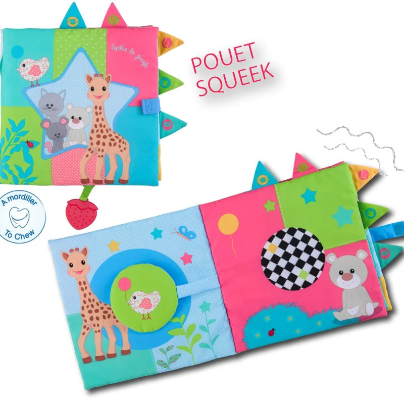 Sensitive book Sophie la Girafe - VULLI
