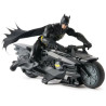 Batcycle + Figurine Batman - SPINMASTER