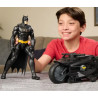 Batcycle + Figurine Batman - SPINMASTER