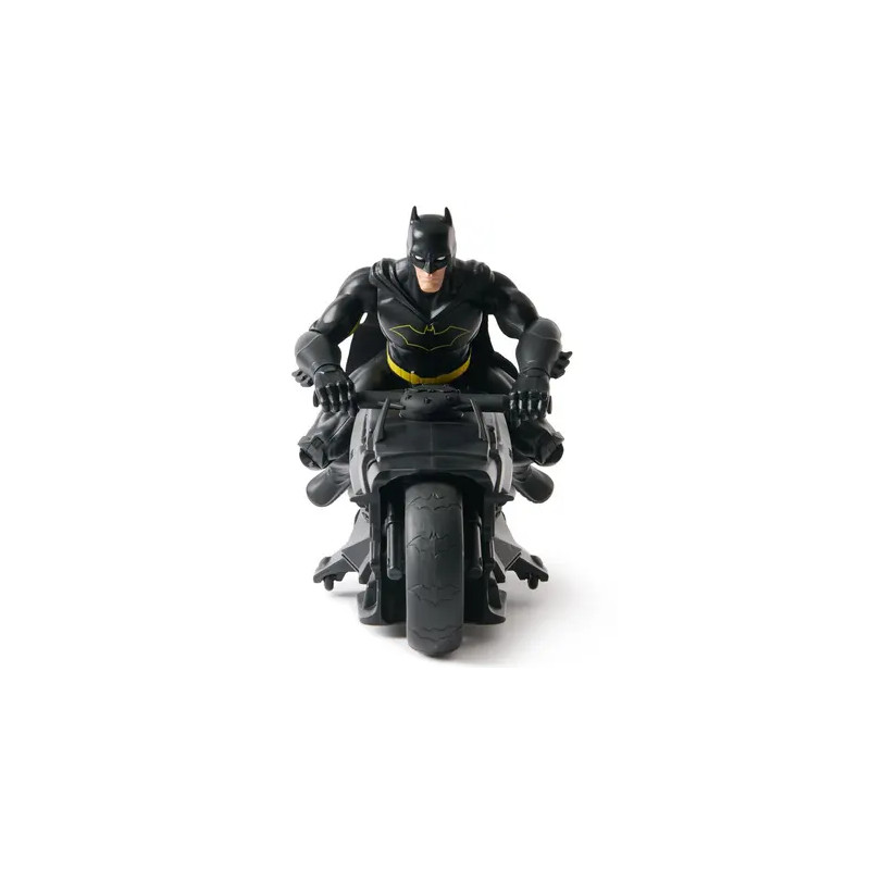 Batcycle + Figurine Batman - SPINMASTER