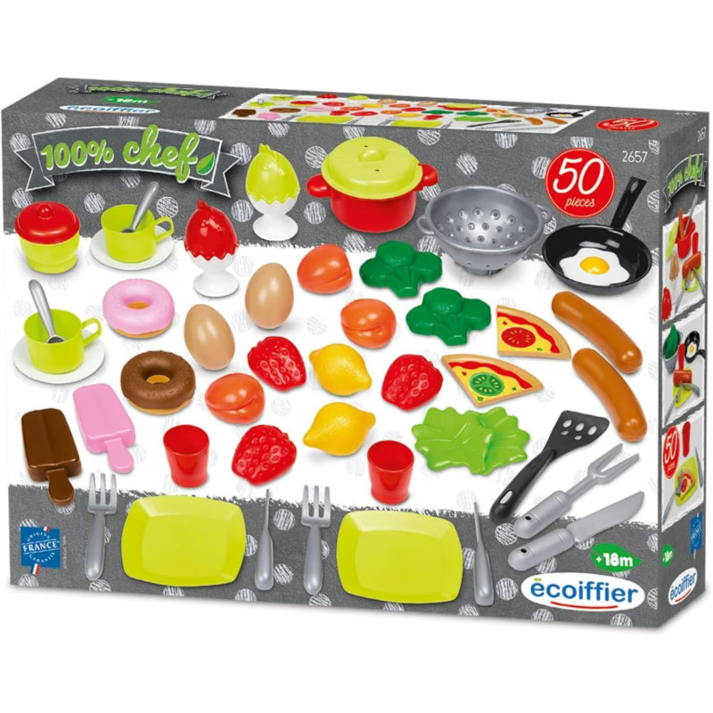 Boîte alimentation 50 pièces - ECOIFFIER