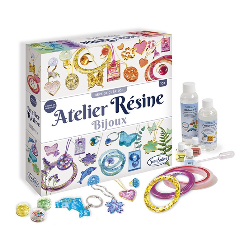 Atelier résine bijoux - SENTOSPHERE