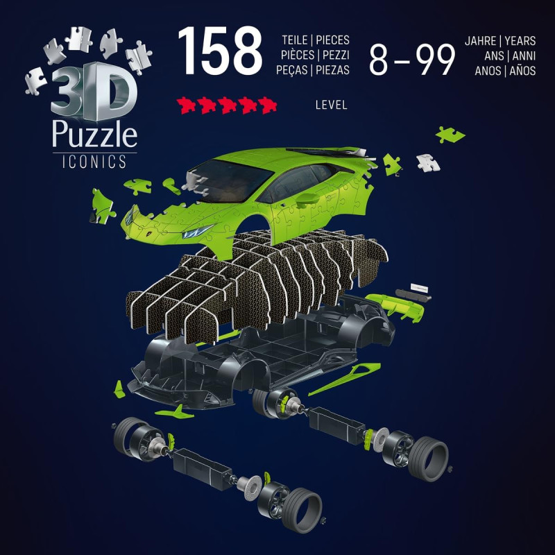 Puzzle 3D Lamborghini - RAVENSBURGER
