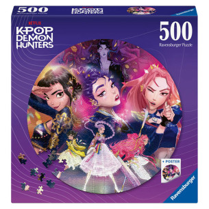Puzzle rond KPOP Demon Hunters - RAVENSBURGER