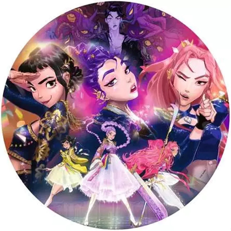 Puzzle rond KPOP Demon Hunters - RAVENSBURGER
