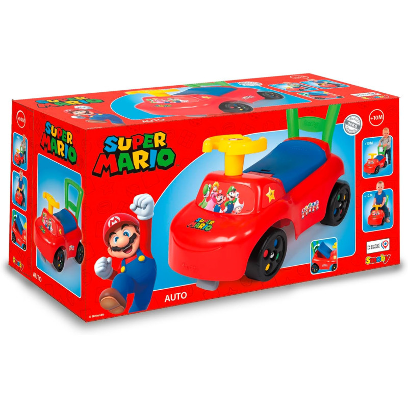 Super Mario porteur auto - SMOBY