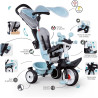 Tricycle baby driver plus bleu - SMOBY