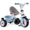 Tricycle baby balade plus bleu - SMOBY