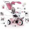 Tricycle baby balade plus rose - SMOBY