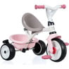 Tricycle baby balade plus rose - SMOBY