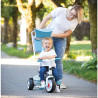 Tricycle baby balade plus bleu - SMOBY