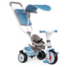 Tricycle baby balade plus bleu - SMOBY