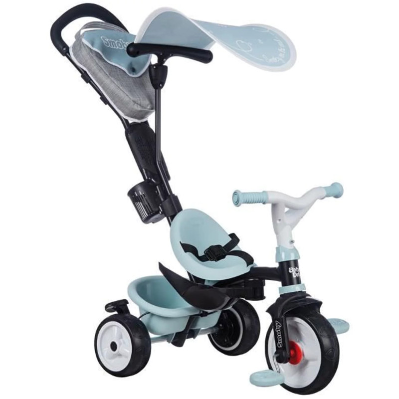Tricycle baby driver plus bleu - SMOBY