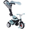 Tricycle baby driver plus bleu - SMOBY