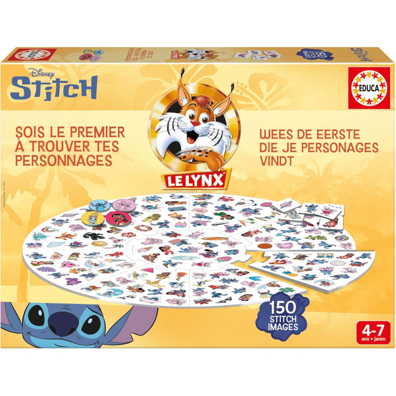 Le Lynx Stitch 150 images - EDUCA