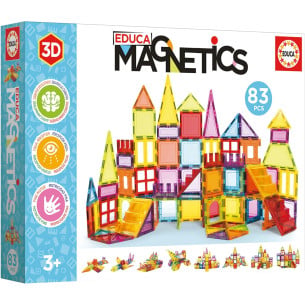 Magnetics 83 pièces - EDUCA