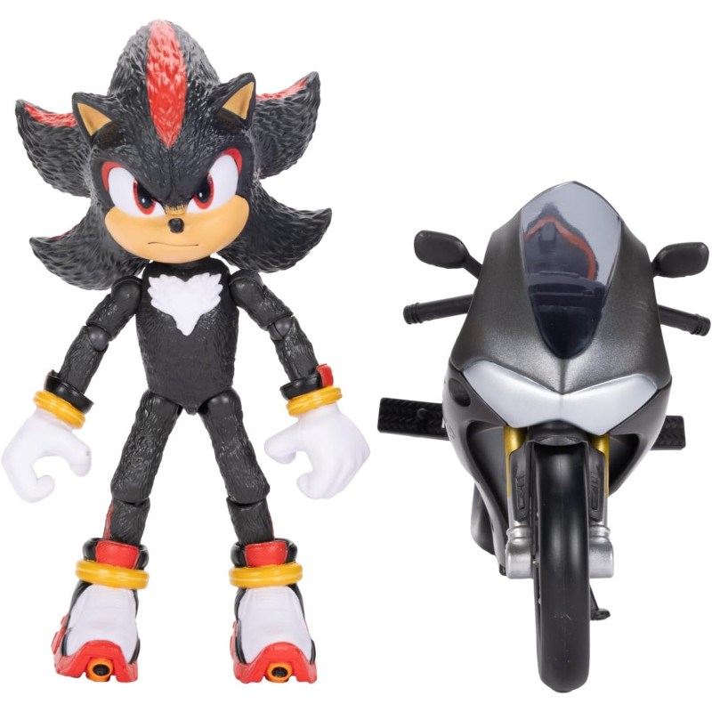 Figurine Sonic 13cm + Moto - JAKKS