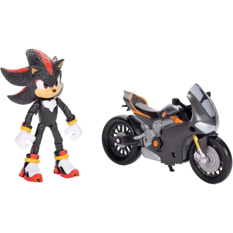Figurine Sonic 13cm + Moto - JAKKS