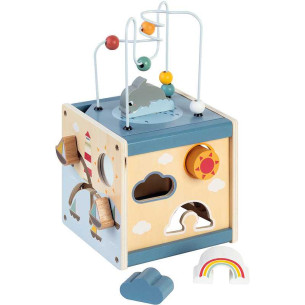 Cube bois activité océan - WDK