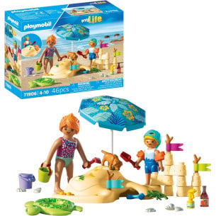 Famille à la plage - PLAYMOBIL