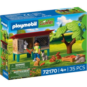 Clapier à lapins - PLAYMOBIL