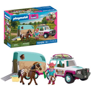 Véhicule avec remorque - PLAYMOBIL