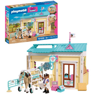 Clinique vétérinaire et cheval - PLAYMOBIL