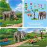 Eléphants + soigneur animalier - PLAYMOBIL