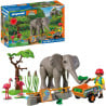 Eléphants + soigneur animalier - PLAYMOBIL