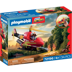 Hélicoptere de pompiers - PLAYMOBIL