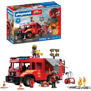 Camion VSAV de pompiers - PLAYMOBIL