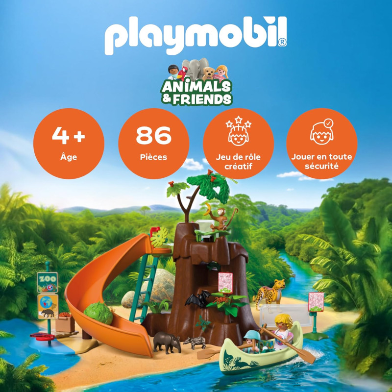 Zoo au coeur de la jungle - PLAYMOBIL