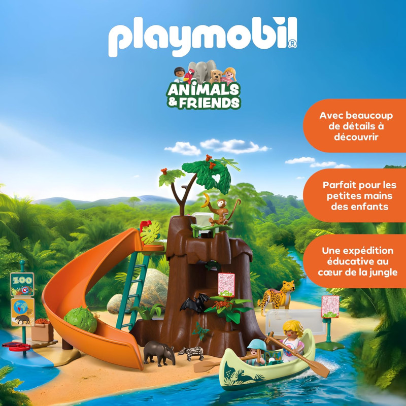 Zoo au coeur de la jungle - PLAYMOBIL