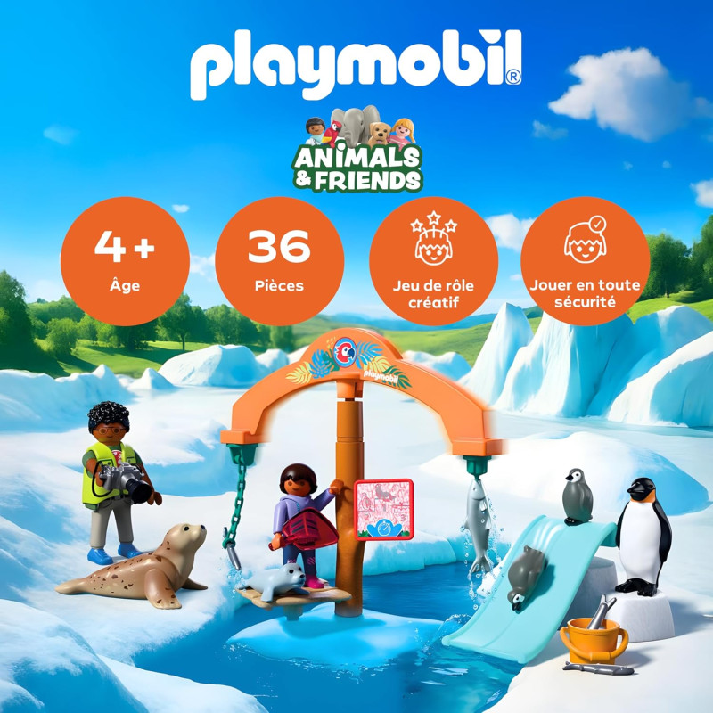 Zoo a la découverte de la banquise - PLAYMOBIL