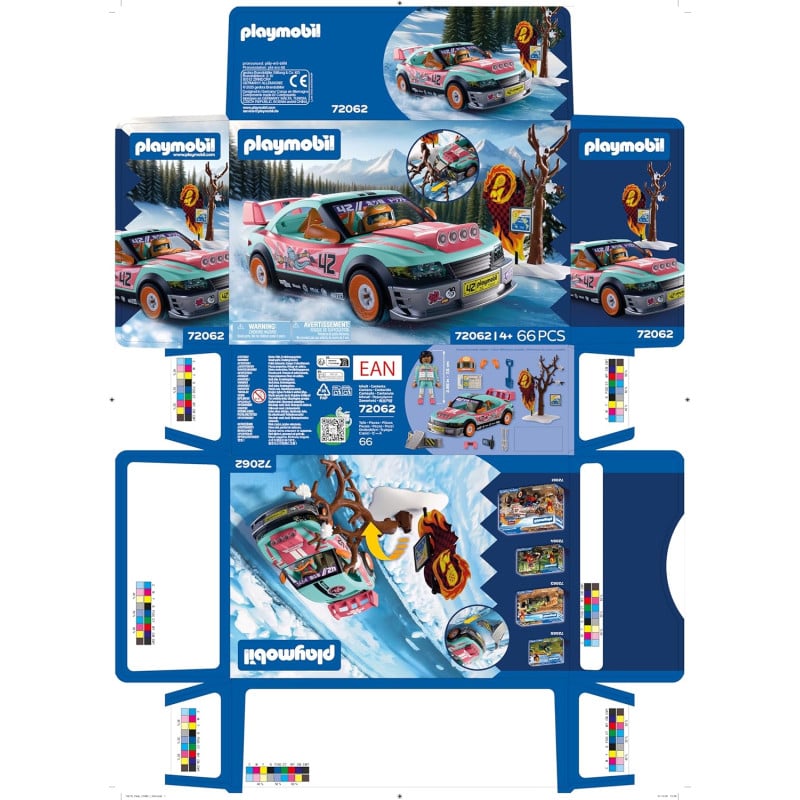 Voiture de rallye - PLAYMOBIL
